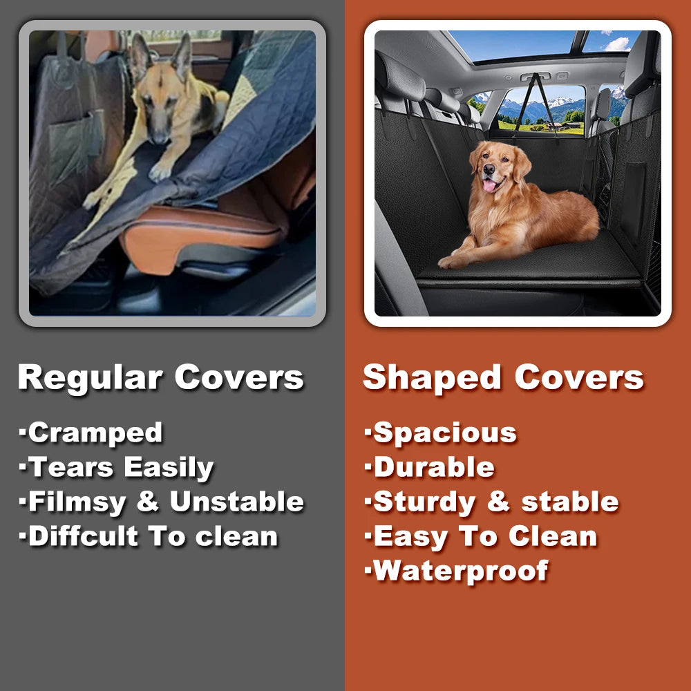 PurrTector™ - Premium Hard Bottom Dog Seat Cover